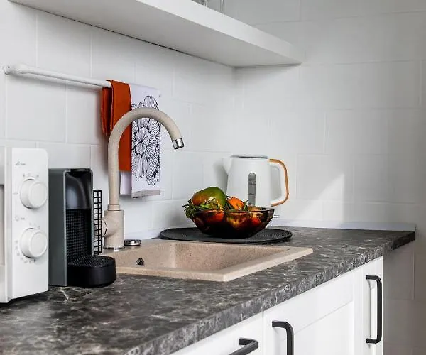 Designer Flat For 4, Heart Of Bucharest, Kitchen