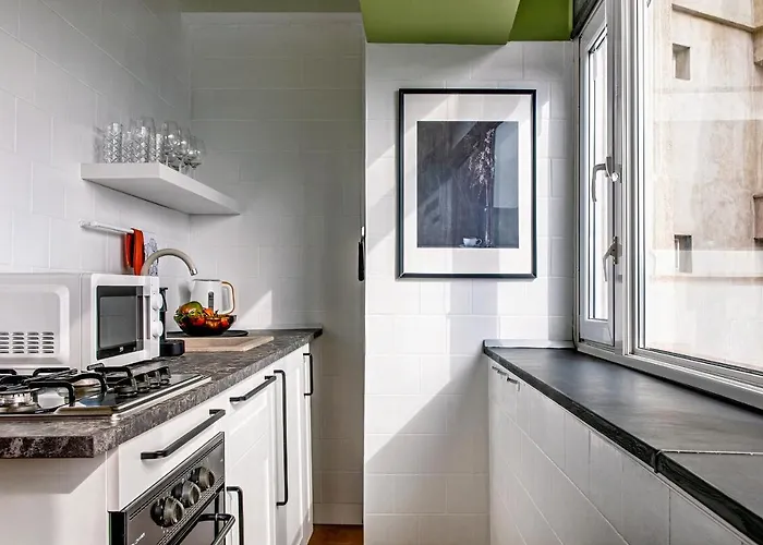 Nyaraló Designer Flat For 4, Heart Of Bucharest, Kitchen Bukarest