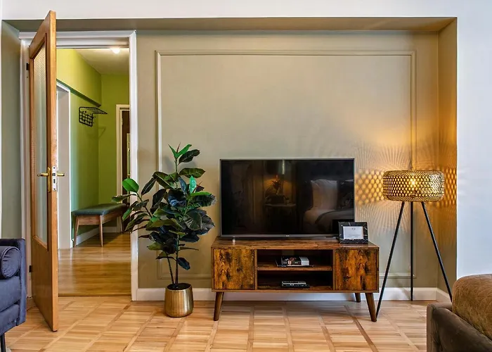 Ferienhaus Designer Flat For 4, Heart Of Bucharest, Kitchen