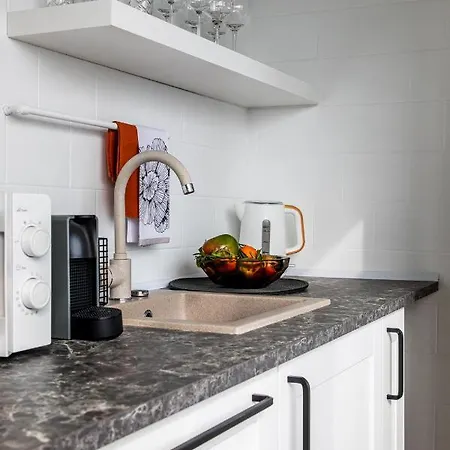 Designer Flat For 4, Heart Of Bucharest, Kitchen